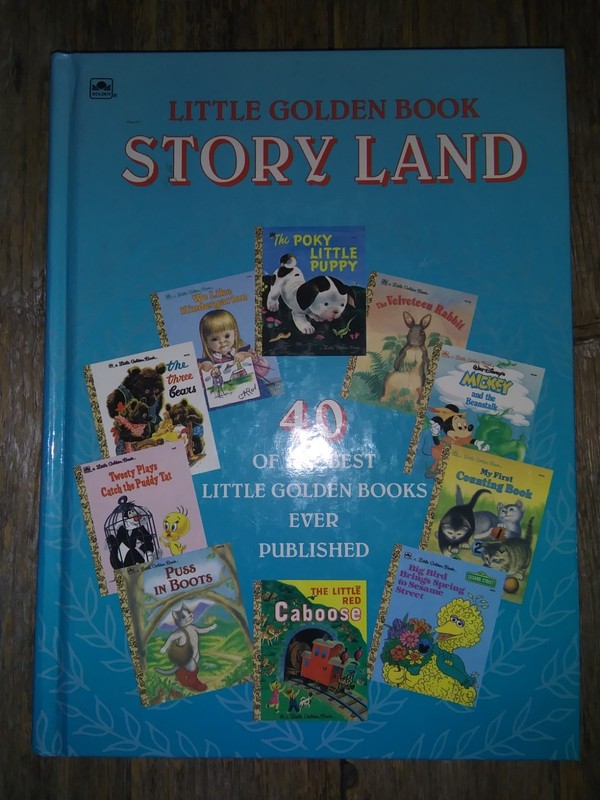 Little Golden Book Story Land 40 Best Stories Childrens Kids Hardcover 256 Pages