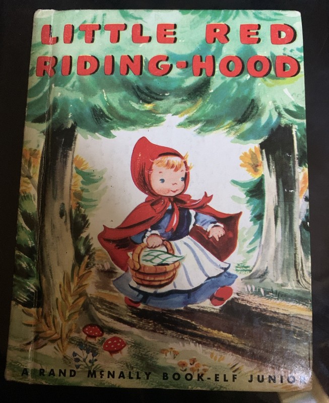 Little Red Riding-Hood A Rand McNally Junior Elf Book Vintage 1951 HC Early Ed