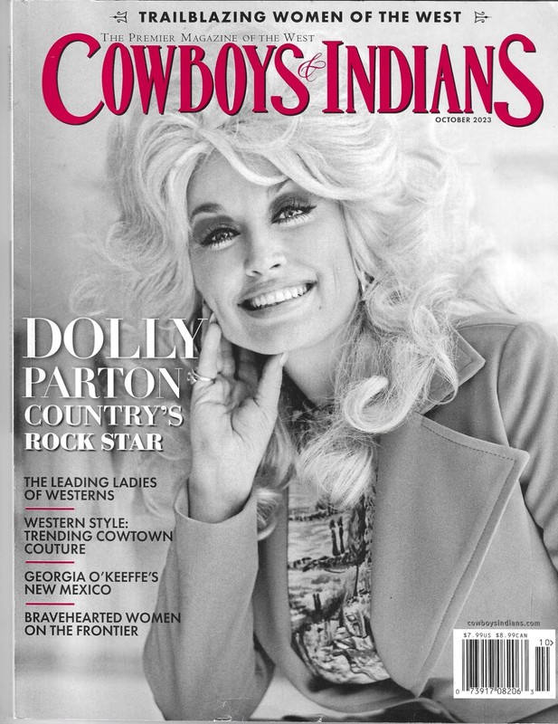 COWBOYS & INDIANS Magazine October 2023 DOLLY PARTON