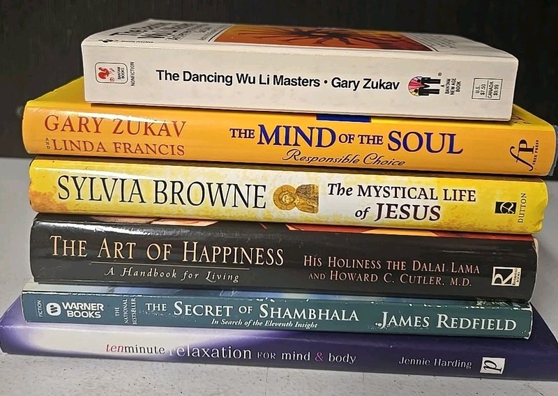 Metaphysical Spiritual Divination Mystic Arts Book Lot Of 6 Mind Body And Soul