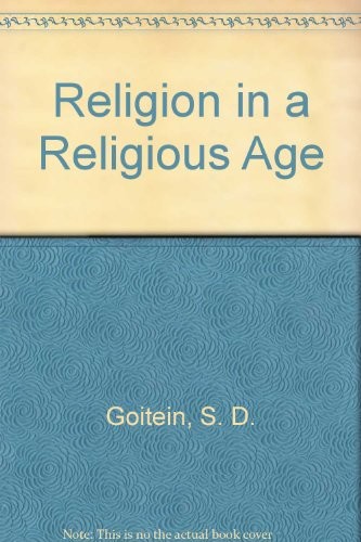RELIGION IN A RELIGIOUS AGE: PROCEEDINGS OF REGIONAL By Alexander Altmann VG
