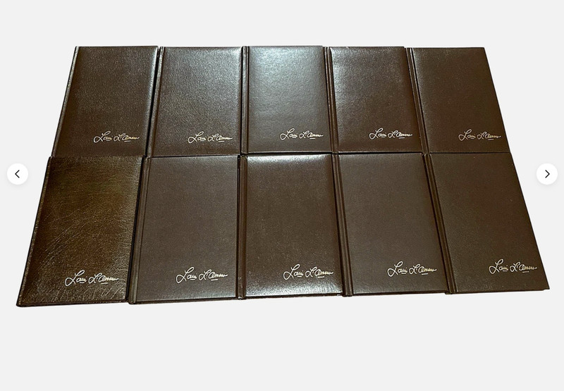 Louis L'Amour Leatherette Western Books Choose Your Title Drop Down Menu gallery