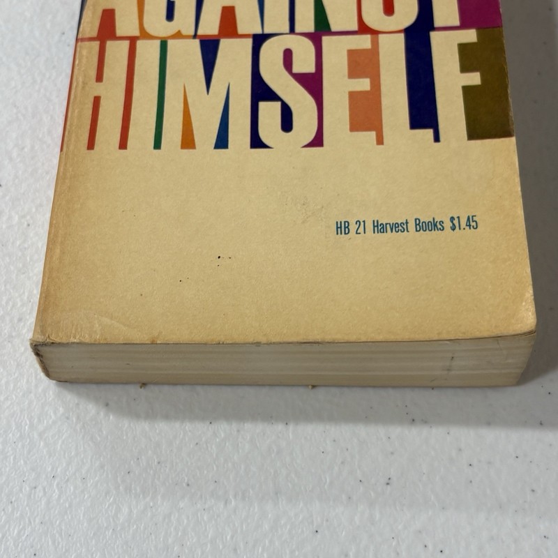 Karl Menninger MAN AGAINST HIMSELF 1938 Harvest Books PB Milton Glaser Cover gallery