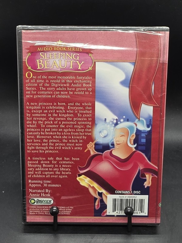 Brothers Grimm Timeless Tale Sleeping Beauty (CD Audio Book Series) New Sealed gallery