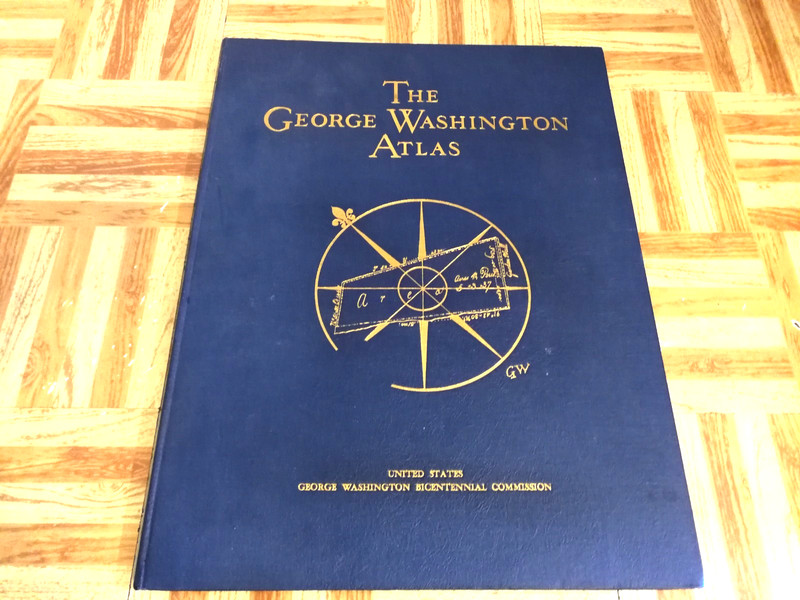 The George Washington Atlas, Bicentennial Commission 1932 HC Illustrated Maps