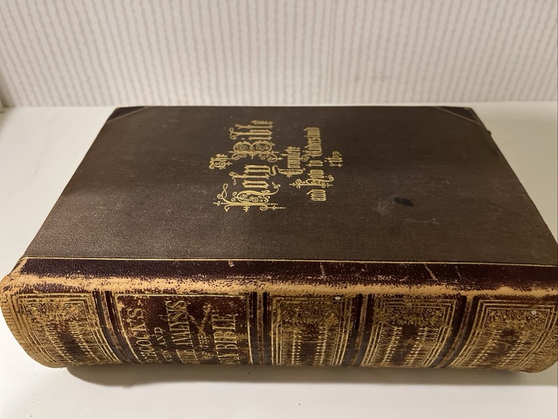 Hitchcock’s New and Complete Analysis of the Holy Bible Leather Bound Gilt Edged