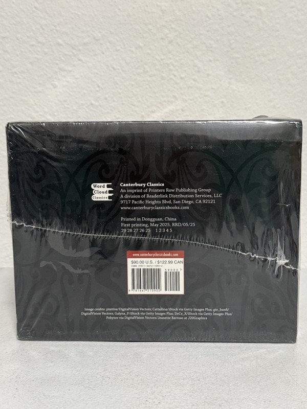 Horror Collection Word Cloud Classics Box Set – Art Page Edges – Sealed gallery
