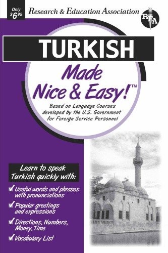 TURKISH MADE NICE & EASY (LANGUAGE LEARNING) By The Editors Of Rea **Excellent**