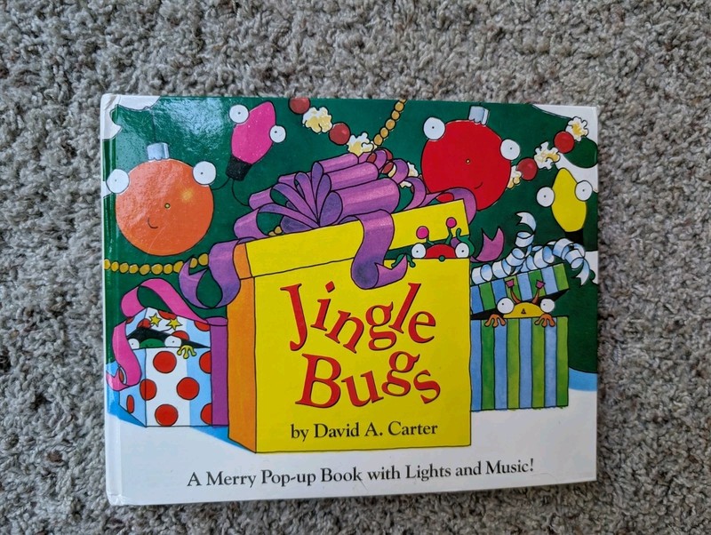 Jingle Bugs Pop-up Book Hardcover by Carter David A Christmas