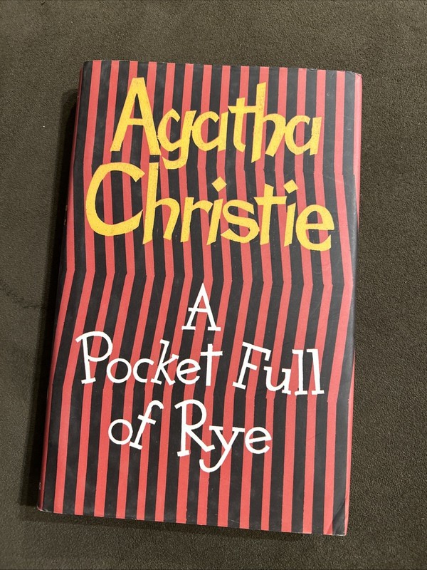 A Pocket Full of Rye by Agatha Christie Facsimile 2006 Hardcover DJ