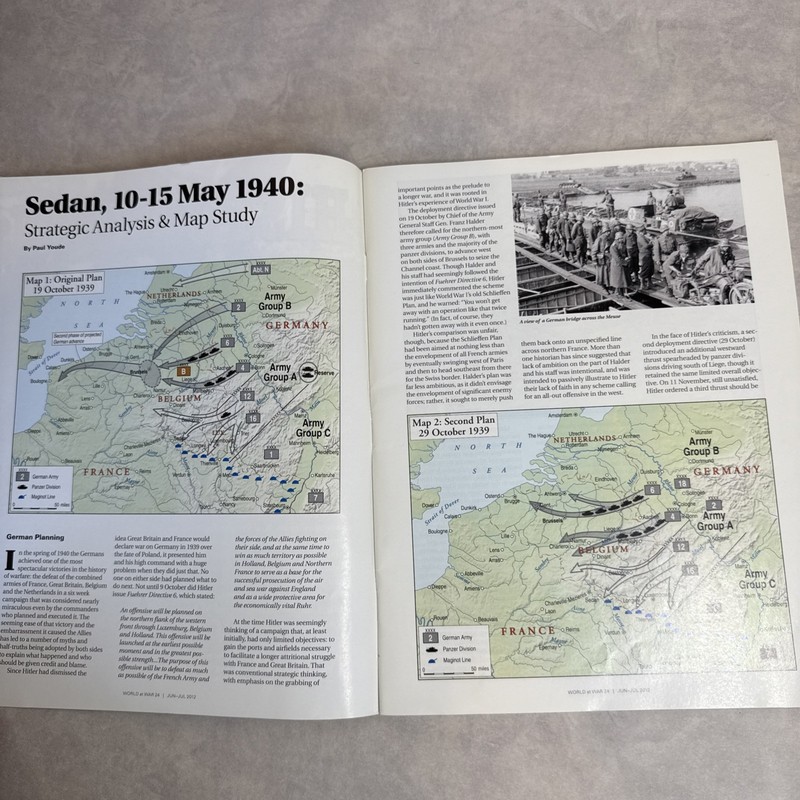 World at War Military History Magazine #24 With Complete War Game - Sedan 1940 gallery