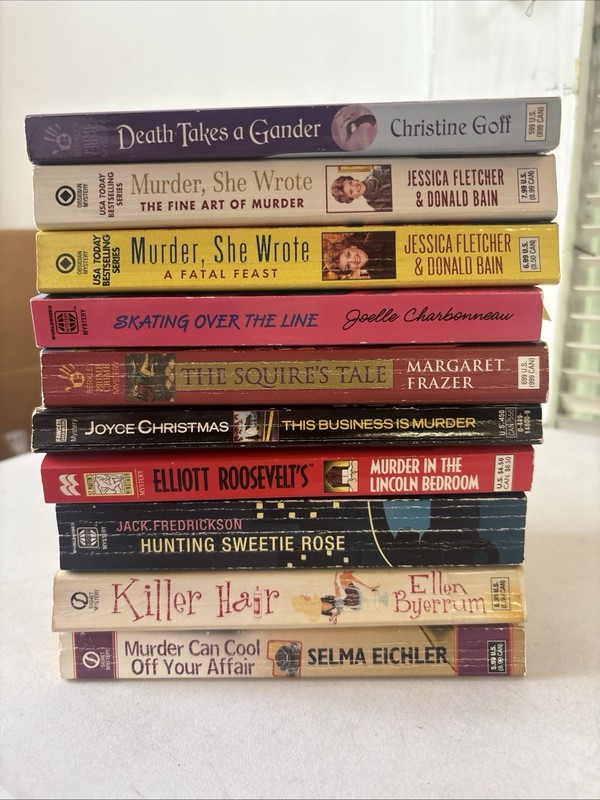Lot of 10 – Cozy Mysteries – Mixed Authors – FREE SHIPPING