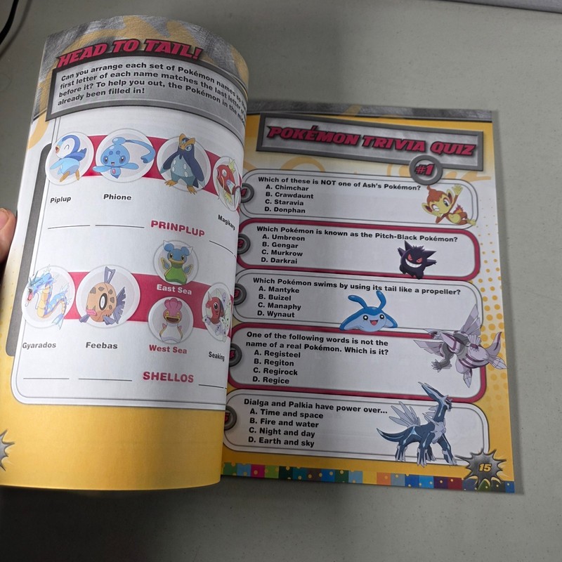 Pokemon Book Lot Deluxe Activity Johto Sinnoh + Alola Region Adventure Guide gallery