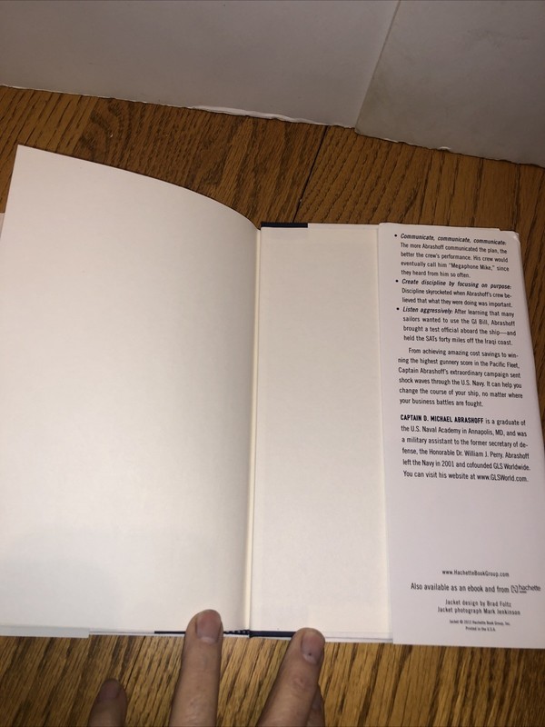 It's Your Ship SIGNED 2012 Anniversary Edtn HC by Captain D. Michael Abrashoff gallery