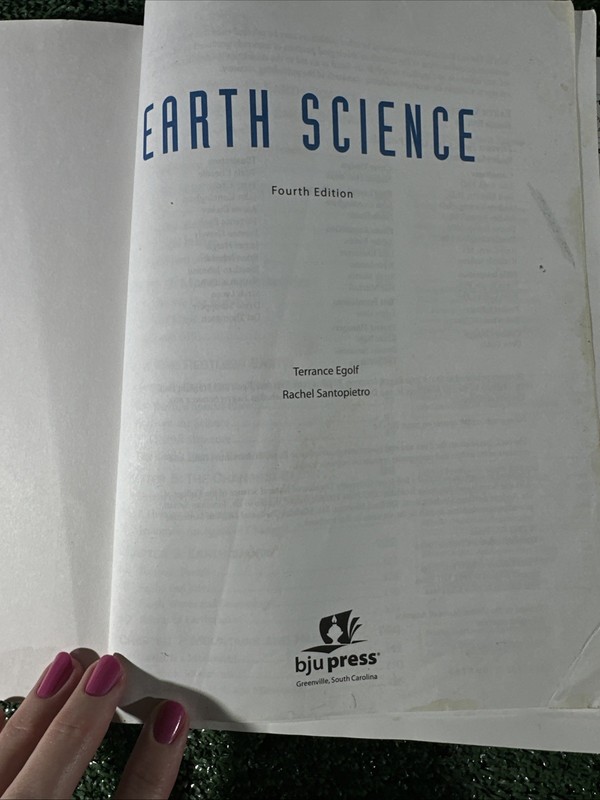 Earth Science Student Text 4th Edition by BJU Press gallery