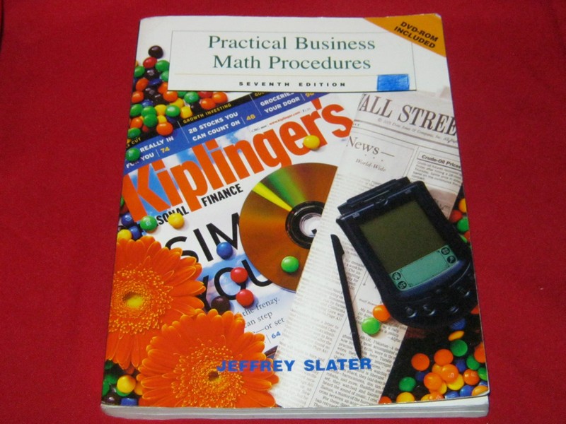 PAPERBACK PRACTICAL BUSINESS MATH PROCEDURES JEFFREY SLATER IRWIN PUBLISHING