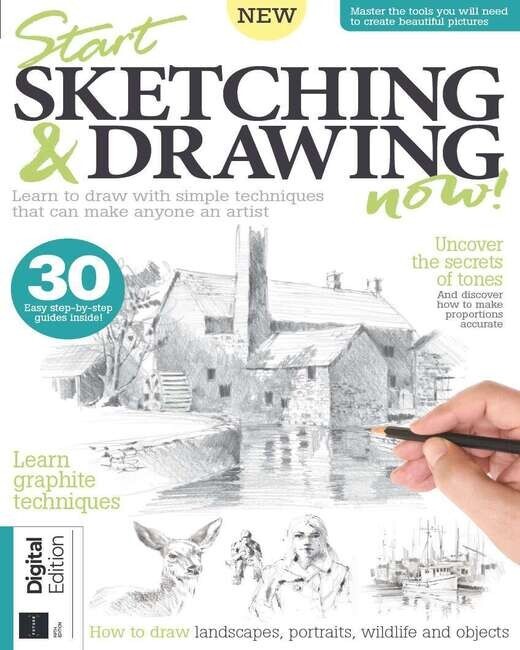 Start Sketching & Drawing Now issue 1 free postage