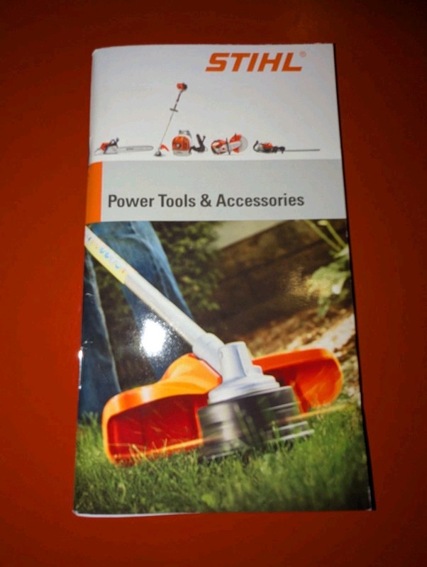 2008 STIHL Power Tools & Accessories Dealer Pocket Catalog • Chainsaws, Trimmers