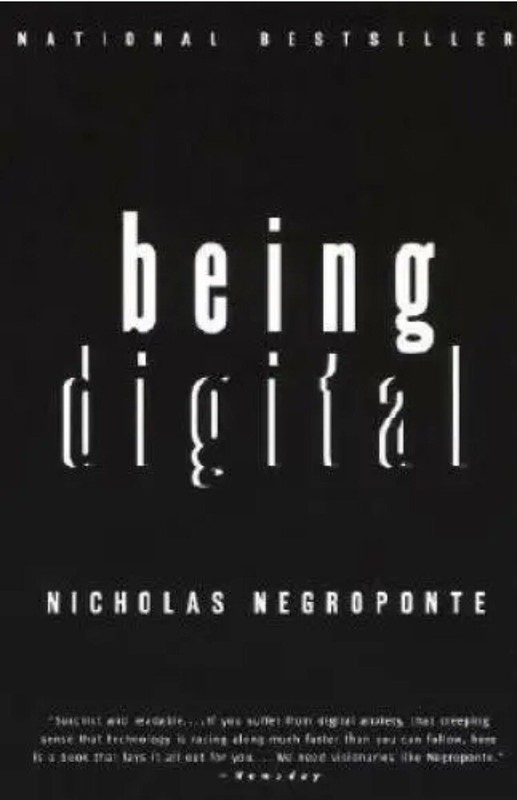 Being Digital by Nicholas Negroponte (1996, Trade Paperback)