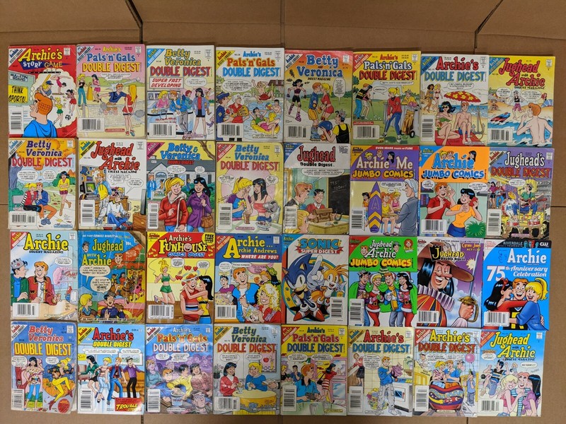 Lot of 10 Archie Comics Betty and Veronica/Jughead Jones/Digest & Double RANDOM gallery