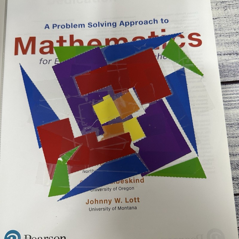 A Problem Solving Approach to Mathematics for Elementary School Teachers - GOOD gallery
