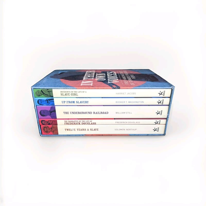 Lot Of 5 In Their Own Voices Books Box Set Harriet Douglass 12 Years Slavery