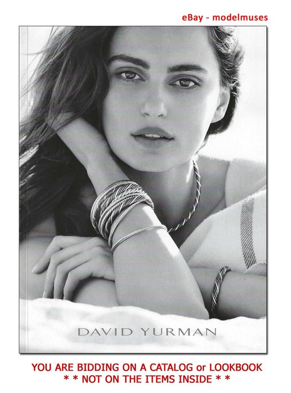 DAVID YURMAN Luxury Jewelry Softcover CATALOG 2014 – 38 Pages