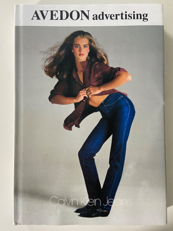 Avedon Advertising : A Photographic History ~ Hardcover w/ DJ ~ VERY GOOD+