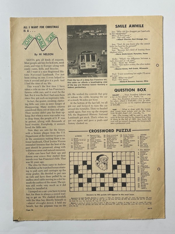 Current Events News Letter - American Education Publication - Dec. 7-11 1964 gallery