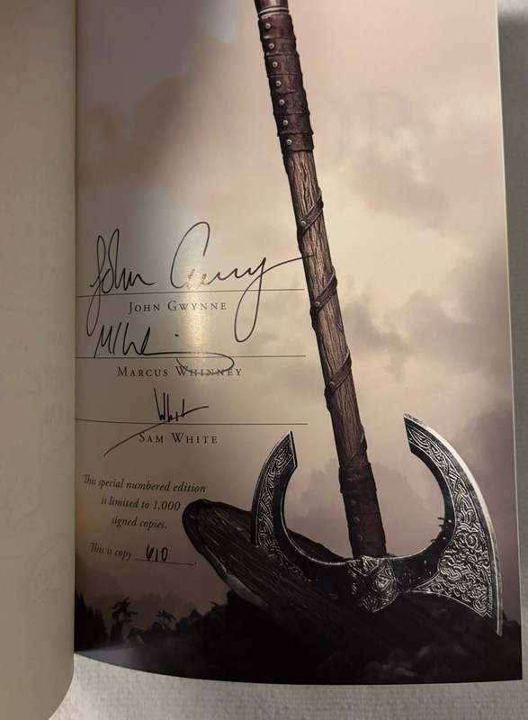 Valor - Grim Oak Press - SIGNED & NUMBERED Slipcase John Gwynne Limited Edition gallery