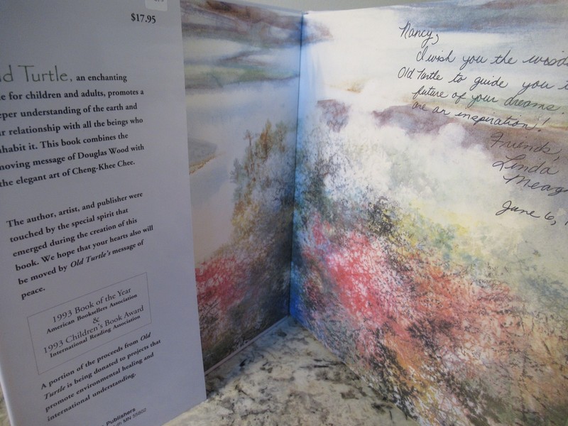 Old Turtle Book Signed By Cheng Khee Chee Illustrator Free USA Shipping gallery