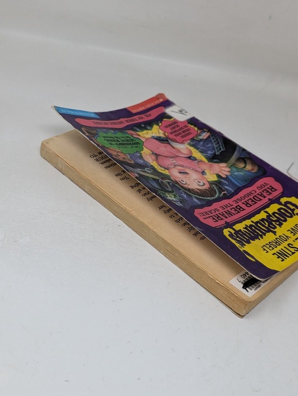 Give Yourself Goosebumps #20 Toy Terror Batteries Included 1st Print 1997 Ex-Lib gallery