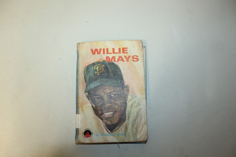 Vintage Hardcover Book 1966 Willie Mays 190 Pages