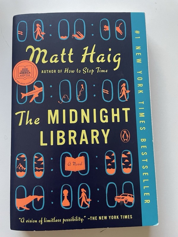 The Midnight Library: A GMA Book Club – Paperback, by Haig Matt