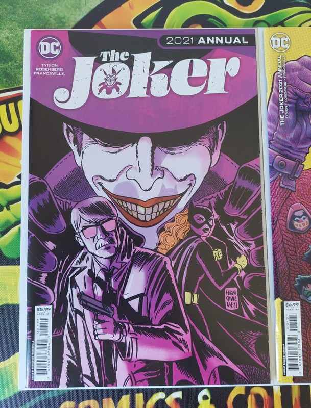 The Joker 2021 Annual #1 Set Of Two Comics Variant A & B DC Universe gallery