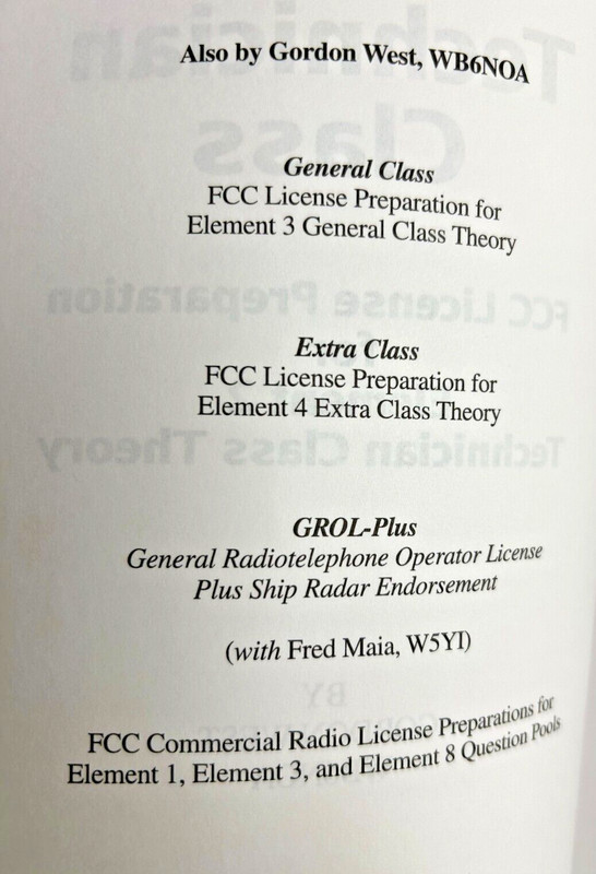 Amateur Radio Technician Class - 4th Edition - RADIOSHACK 62-2440 gallery