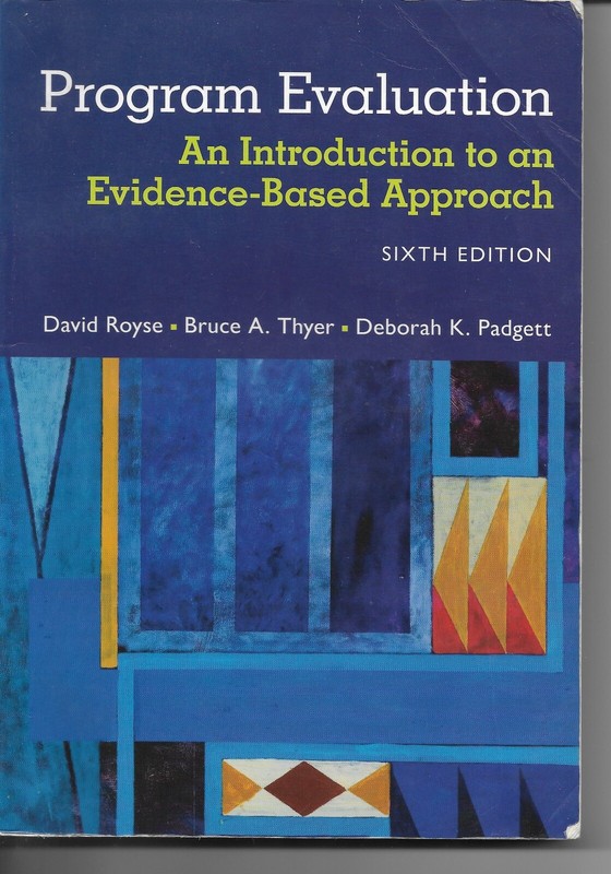 FREE SHIPPING Program Evaluation: An Introduction to an Evidence-Based Approach