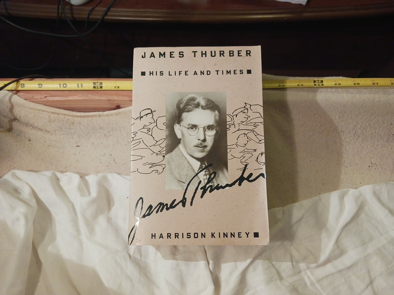 James Thurber His life and times by Harrison Kinney softcover #S6