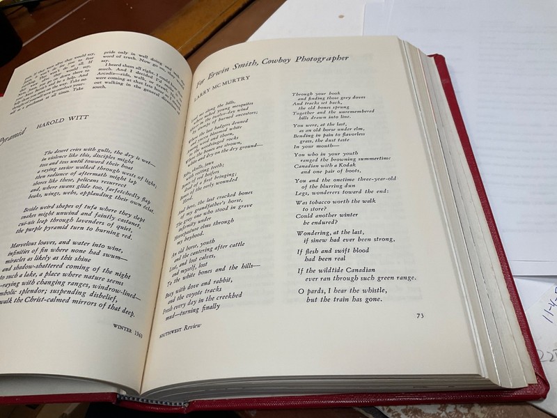 Larry McMurtry’s First Time in Print & Excerpt From Black Like Me, 1960 SWReview