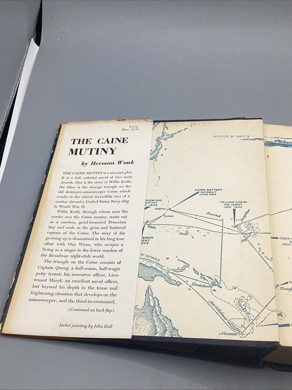 The Caine Mutiny Herman Wouk 1951 1stEd. Hardcover Dust Jacket gallery