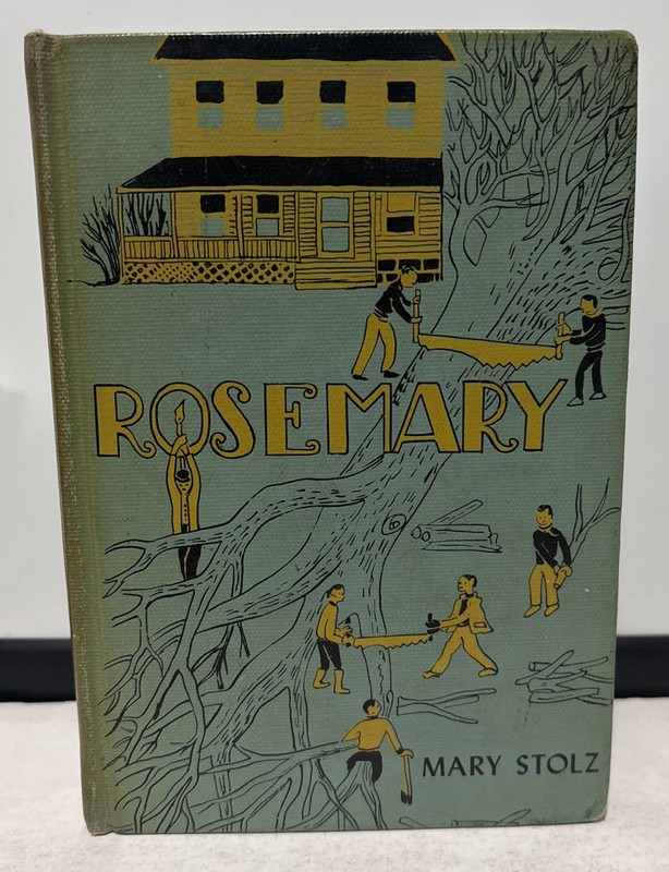 Rosemary by Mary Stolz 1955 1st Edition Hardcover Harper And Brothers