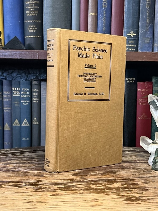 1924 ~ Psychic Science Made Plain ~ E. Warman / Elizabeth Towne New Thought gallery