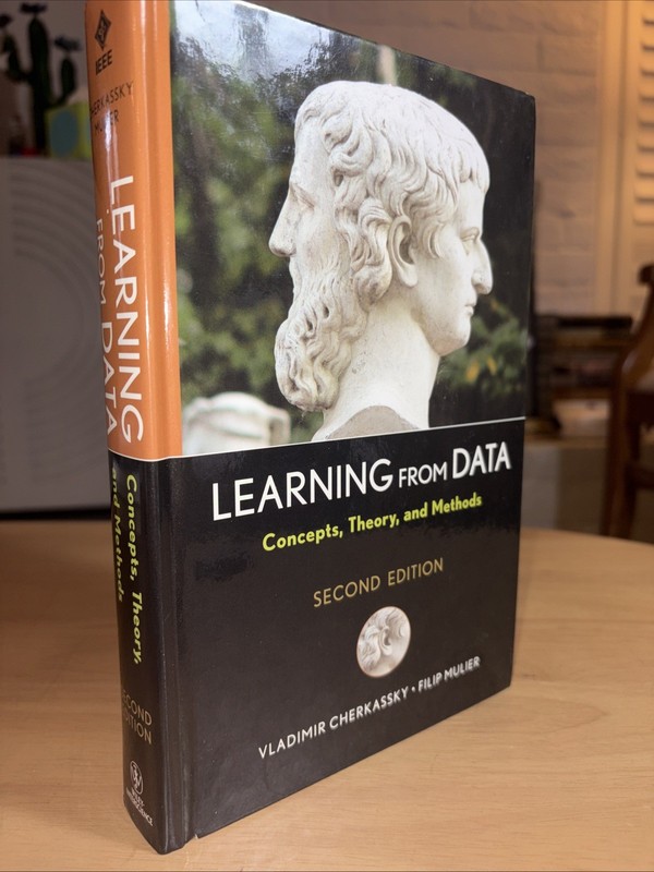 Learning from Data: Concepts, – Hardcover — AS NEW