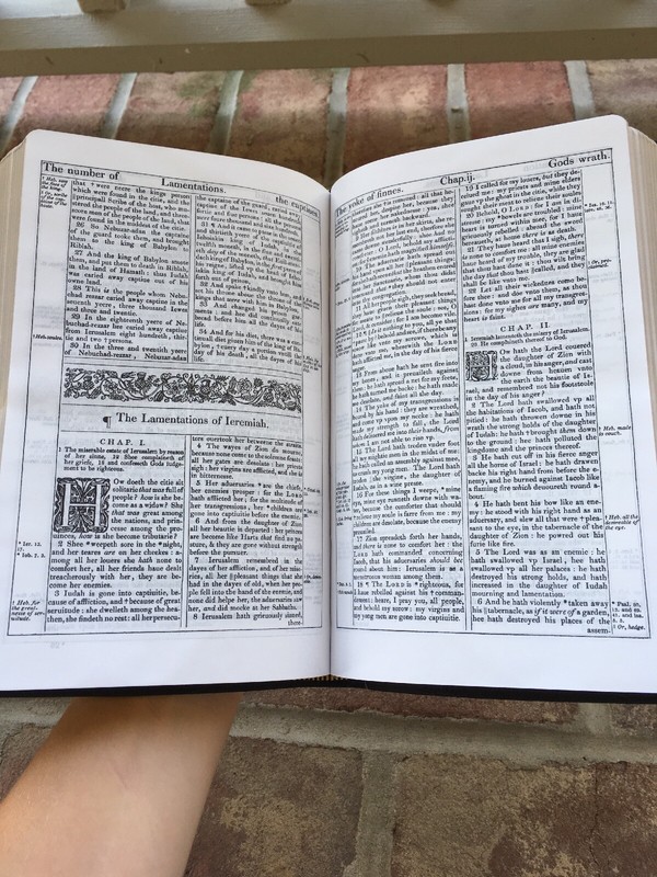 KJV 1611 Bible | Bible with Apocrypha | 400th Anniversary Ed | Genuine Leather gallery