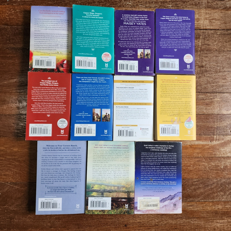 Maisey Yates Book LOT of 31 Books - Romantic Western Novels PB gallery