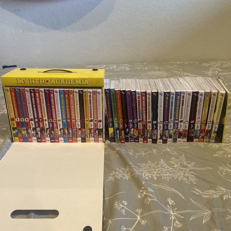 My Hero Academia Manga Complete Set Volumes 1-42 English Complete Box Set￼