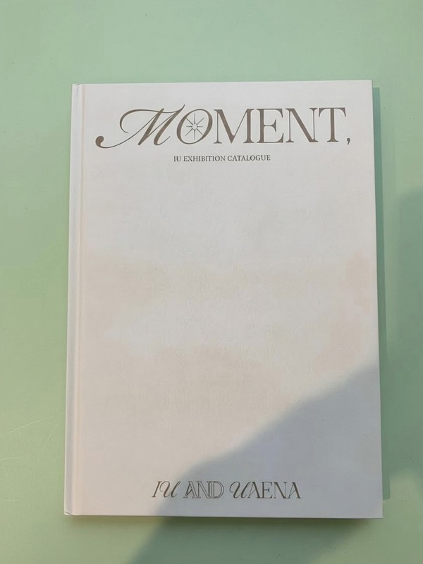 Moment IU Exhibition Catalogue IU UAENA Art Hardcover English Korean Illustrated gallery