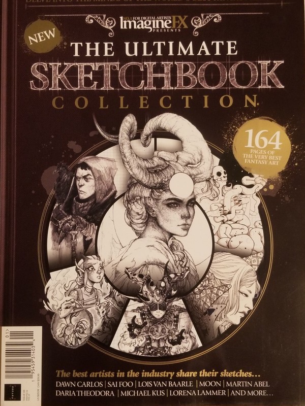Ultimate SKETCHBOOK COLLECTION Fantasy Artists IMAGINEFX Magazine Issue 5 2023