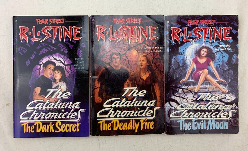 R. L. Stine Fear Street The Cataluna Chronicles Complete Trilogy Good Condition!