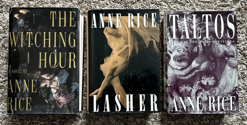 Anne Rice The Mayfair Witches Trilogy ALL Hardcover 1st Edition (2-1st Printing)